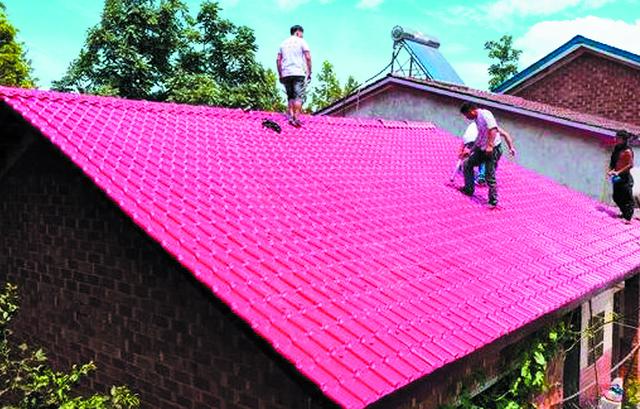 成都树脂瓦厂家安装屋顶树脂瓦加固技巧