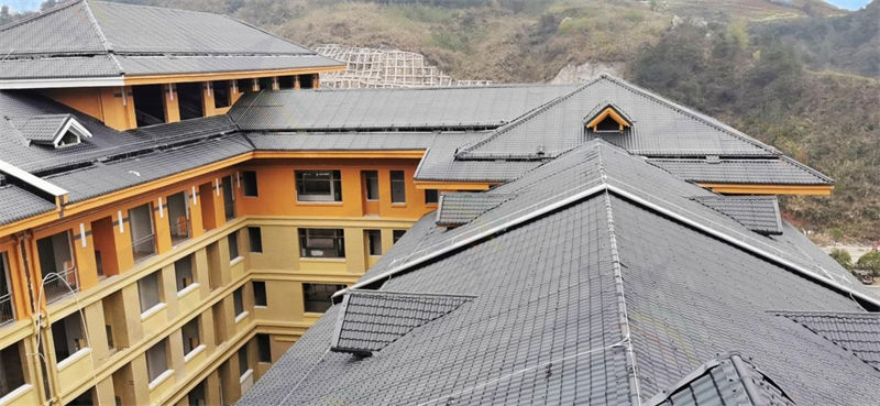 成都树脂瓦：解决屋面漏水的理想选择